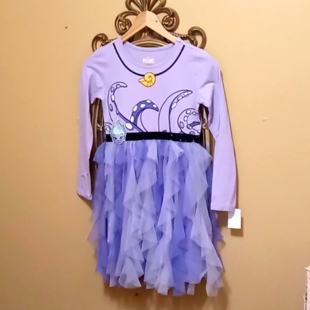 DISNEY VILLAINS NWT GIRL DRESS SIZE 10/12
